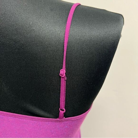 NWOT vintage y2k Victorias Secret tank in metallic purple sz S - Picture 8 of 13